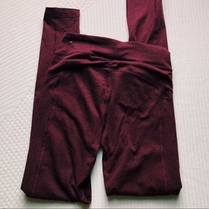 Maroon Leggings